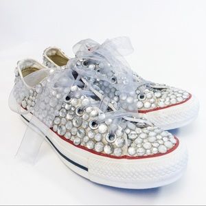 rhinestone chuck taylors